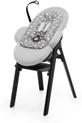 Stokke Steps™ Hochstuhl, Sitz Black Inkl. Beine Buchenholz, Black 6 Stokke Steps™ Hochstuhl, Sitz Black Inkl. Beine Buchenholz, Black - Image 6