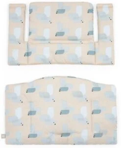 Stokke Tripp Trapp® Classic Baby Kissen, Birds Blue OCS