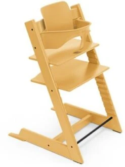 Stokke Tripp Trapp® Hochstuhl, Classic Collection Inkl. BABY SET™, Sunflower Yellow