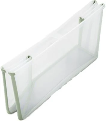 Stokke Flexi Bath® Faltbare Badewanne Mit Hitzeempfindlichem Stöpsel, V2 Transparent Green 4 Stokke Flexi Bath® Faltbare Badewanne Mit Hitzeempfindlichem Stöpsel, V2 Transparent Green - Image 4