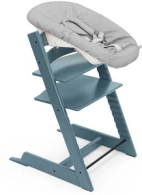 Stokke TRIPP TRAPP® Hochstuhl, Classic Collection, Fjord Blue 4 Stokke TRIPP TRAPP® Hochstuhl, Classic Collection, Fjord Blue - Image 4