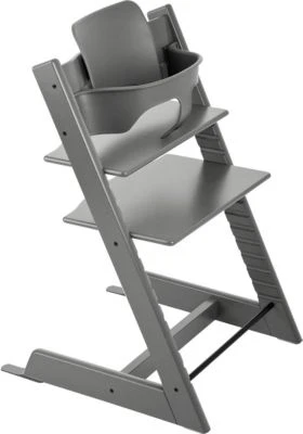 Stokke Tripp Trapp® Hochstuhl, Classic Collection, Inkl. BABY SET™, Storm Grey -Stokke Verkauf 8577075 01