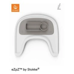 Stokke® Tray Zum Tripp Trapp® Hochstuhl In Weiß 7 Stokke® Tray Zum Tripp Trapp® Hochstuhl In Weiß -Stokke Verkauf ezpzbystokke softgrey onstokketray white 190919 sp picto 2