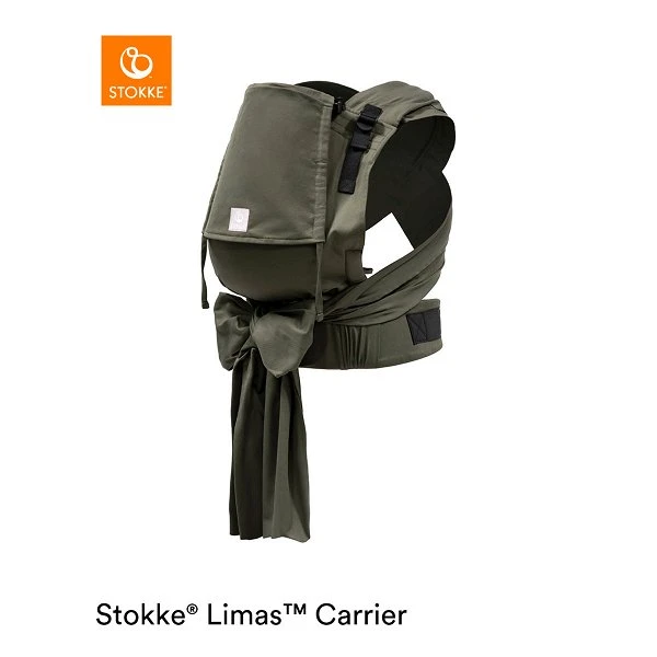 Stokke® Limas™ Plus Babytrage Olive Green 1 Stokke® Limas™ Plus Babytrage Olive Green