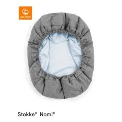 Stokke® Nomi® Newborn Set White/Grey Blue -Stokke Verkauf nomi newborncover grey blue 220901 5568 rt