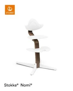 Stokke® Nomi® Chair Walnut White