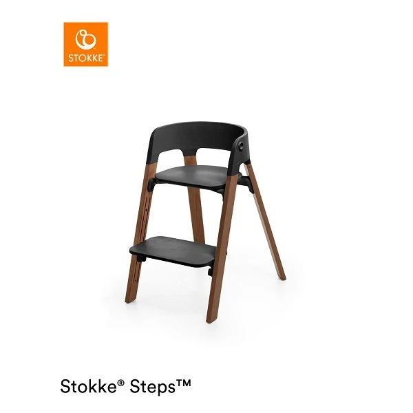 Stokke® Steps™ Hochstuhl Black Golden Brown Buchenholz 1 Stokke® Steps™ Hochstuhl Black Golden Brown Buchenholz