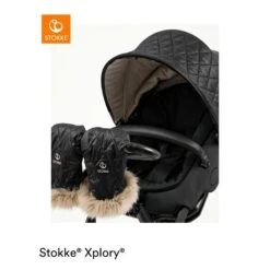 Stokke® Xplory® X Winter Kit Black -Stokke Verkauf stokkexploryx winterkit21 wo stormcover footmuff rim detail 210407 2160 rt