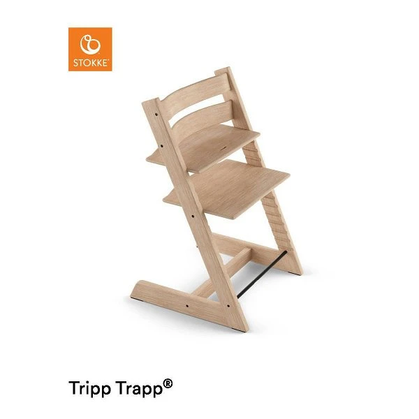Stokke® Tripp Trapp® Hochstuhl Oak Natural Neuestes Modell 1 Stokke® Tripp Trapp® Hochstuhl Oak Natural Neuestes Modell