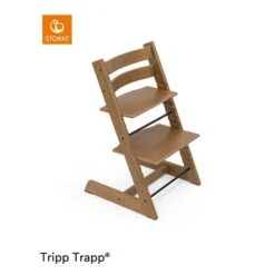 Stokke® Tripp Trapp® Hochstuhl Oak Brown Neuestes Modell