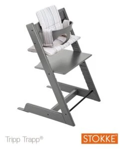 Stokke® Tripp Trapp® Baby Set™ & Kissen Storm Grey