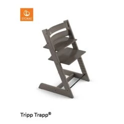 Stokke® Tripp Trapp® Hochstuhl Hazy Grey Neuestes Modell