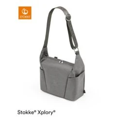 Stokke® Xplory® X Wickeltasche Modern Grey -Stokke Verkauf xplory x changingbag moderngrey 200923 029 carry rt
