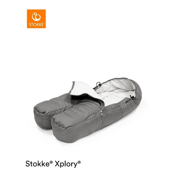 Stokke® Xplory® X Fußsack Modern Grey 1 Stokke® Xplory® X Fußsack Modern Grey