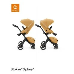Stokke® Xplory® X Golden Yellow -Stokke Verkauf xplory x goldenyellow seat parent forward rt