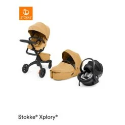 Stokke® Xplory® X Golden Yellow -Stokke Verkauf xplory x goldenyellow travelsystem global rt