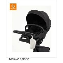 Stokke® Xplory® X Sonnensegel Light Grey -Stokke Verkauf xplory x strollersunshade packed 200923 config2166 zoom rt